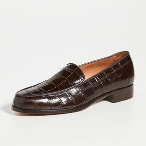 Emme Parsons Danielle Loafers in Espresso Croc